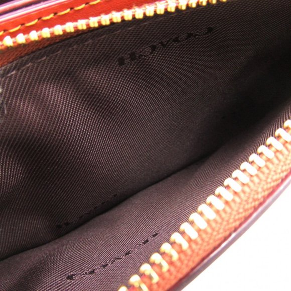 Coach Signature Crossbody Bag with Patches Brass/Rust Multi - Picture 7 of 15